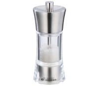 Salzmühle AACHEN 14 cm Edelstahl/Acryl