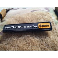 Gear That Will Make You happy Patch fullcolor JTG 3D Rubber Patch