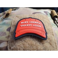 RED BASECAP Patch JTG 3D Rubber Patch