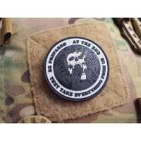 AT THE END Patch, special edition / 3D Rubber Patch