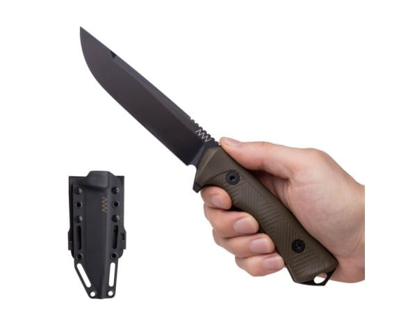 P300 Cerakote Schwarz GRNPU Olive Kydex