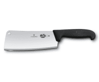 Fibrox Küchenhaubeil 18cm gerade schwarz