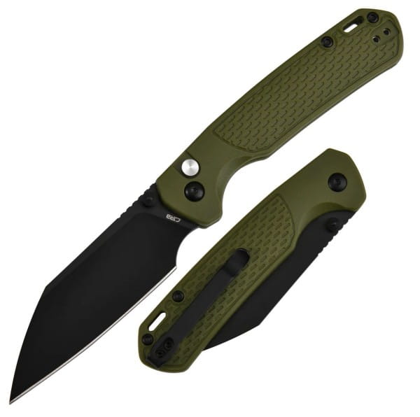 Pyrite-Light, Green FRN, Black Blade