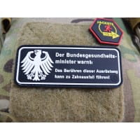 Finger weg von meiner Gear Patch, limited edition / JTG 3D Rubber Patch