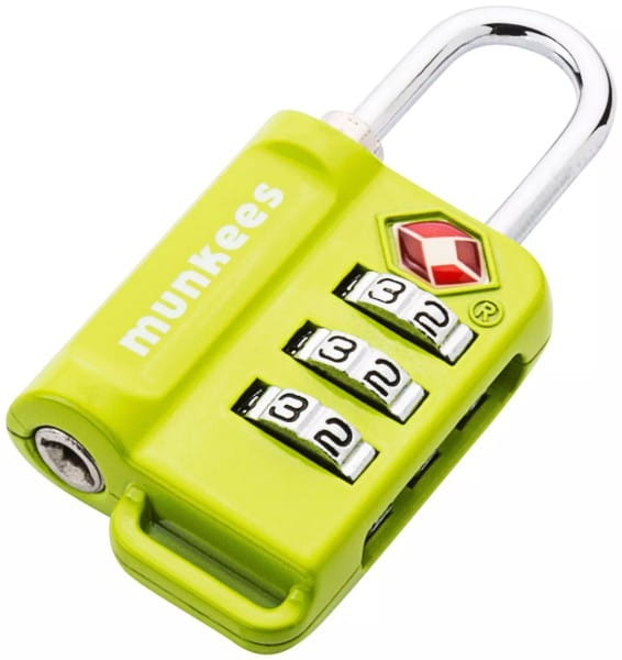 TSA Zahlenschloss Grün