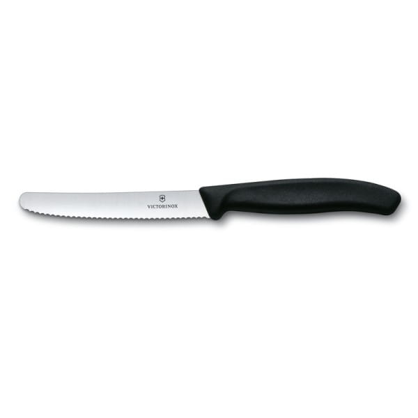 Swiss Classic Tomaten und Tafelmesser 11 cm schwarz