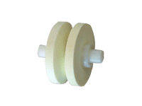 557 Ersatzrolle gelb / Schleifer 550/GB MinoSharp