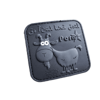 JTG F. THE GOAT Patch blackops JTG 3D Rubber Patch JTG F. THE GOAT Patch blackops JTG 3D Rubber Patch