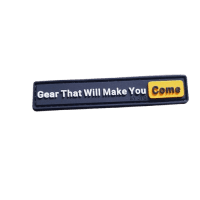 Gear That Will Make You happy Patch fullcolor JTG 3D Rubber Patch