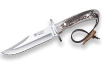 Bowie Jagdmesser mit Hirschhorn