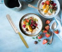 Buckelsmesser /Brötchenmesser gelb