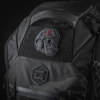 M-Tac War is Hell Operator Patch, black, 3d Rubber Patch