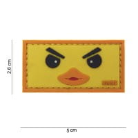 Duckface yellow Patch / Patch 3D PVC