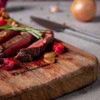 Griff-/Servierbrett Akazie 46 x 18 cm