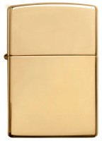 Messing poliert