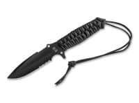 Maraudeur Paracord Black Serrated