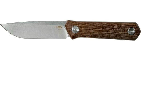 Hedron Fixed Canvas Micarta brown