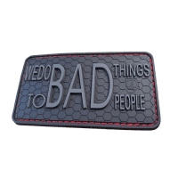 WE DO BAD THINGS ... Insider Patch, blackops, JTG 3D Rubber Patch