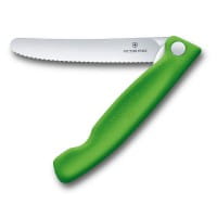 Swiss Classic faltbares Gemüsemesser 11 cm grün