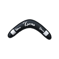 Karma Returns Boomerang Patch black / JTG 3D Rubber