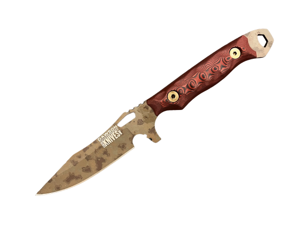 Smuggler Red/Black Scorched Earth Finish