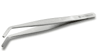 Pinzette 16 cm gebogen