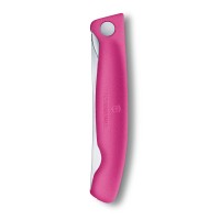 Swiss Classic faltbares Gemüsemesser 11 cm pink