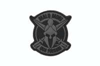 Malo Mori grau Patch 3D PVC