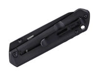 Straight Frame Lock G10 All Black