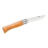 Taschenmesser No 08, Buche, Carbon