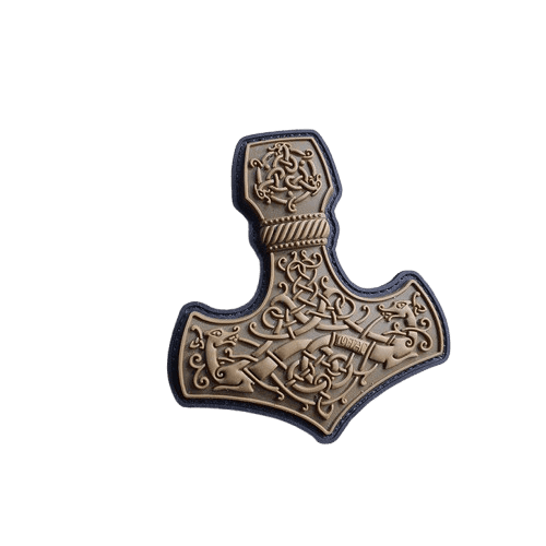 M-Tac Mjölnir Large Patch, coyote, 3d Rubber Patch