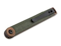 Kaizen Green Canvas Micarta