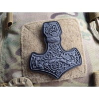 M-Tac Mjölnir Large Patch, grey, 3d Rubber Patch