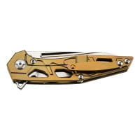 Einhandmesser Bronzefinish