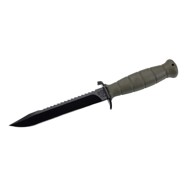 100517 Glock-Feldmesser olive mit Säge
