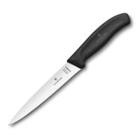 Swiss Classic Filetiermesser 16 cm schwarz flexibel